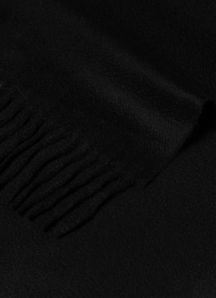 Cashmere Woven Scarf Black Hats Scarves Gloves ussunspel MenWomen