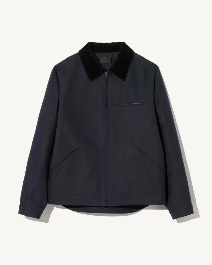 CASPIAN JACKET Dark Navy Men Nili Lotan Jackets and Coats
