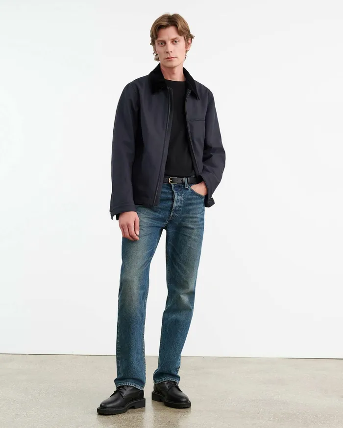 CASPIAN JACKET Dark Navy Men Nili Lotan Jackets and Coats