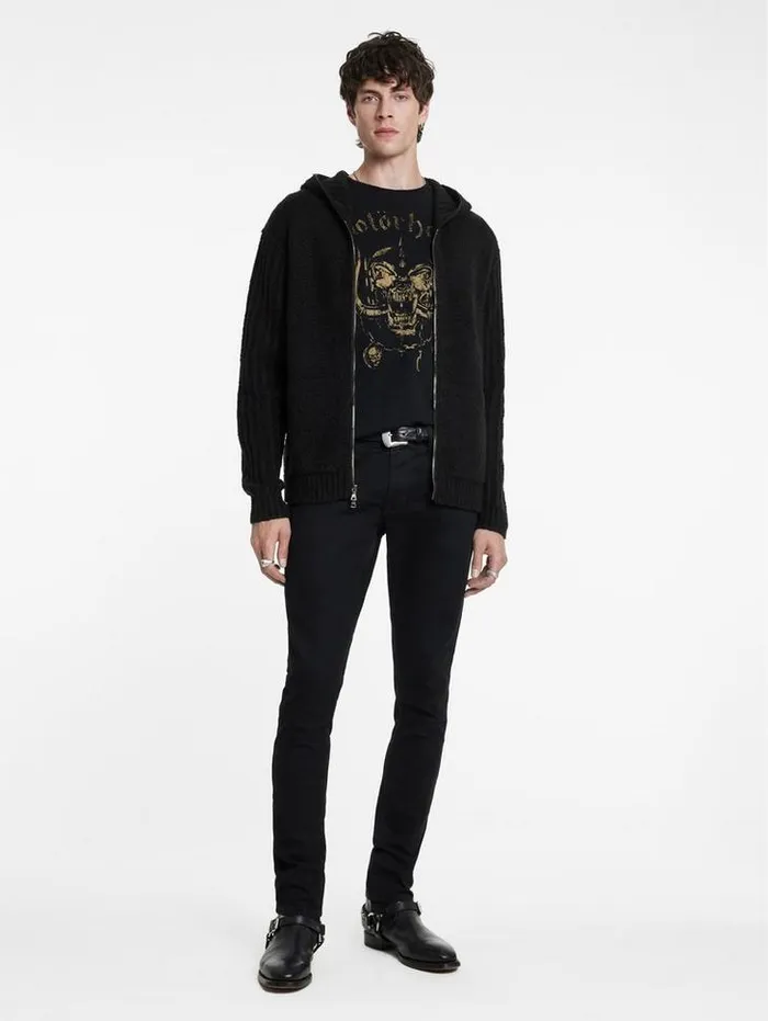 CATHERINE HOODIE Black Men John Varvatos Sweaters