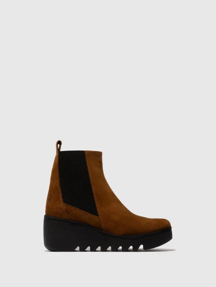 Chelsea Ankle Boots BAGU233FLY TOBACCO Women Fly London Ankle Boots