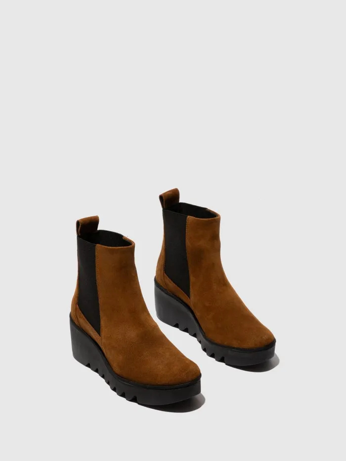 Chelsea Ankle Boots BAGU233FLY TOBACCO Women Fly London Ankle Boots