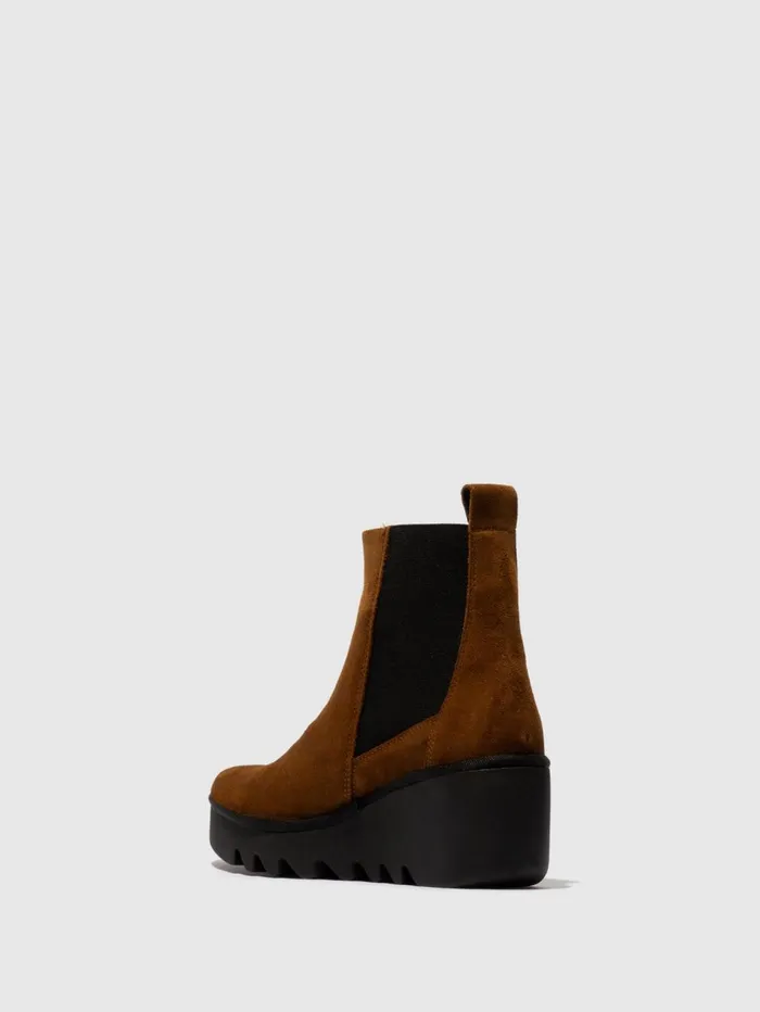 Chelsea Ankle Boots BAGU233FLY TOBACCO Women Fly London Ankle Boots