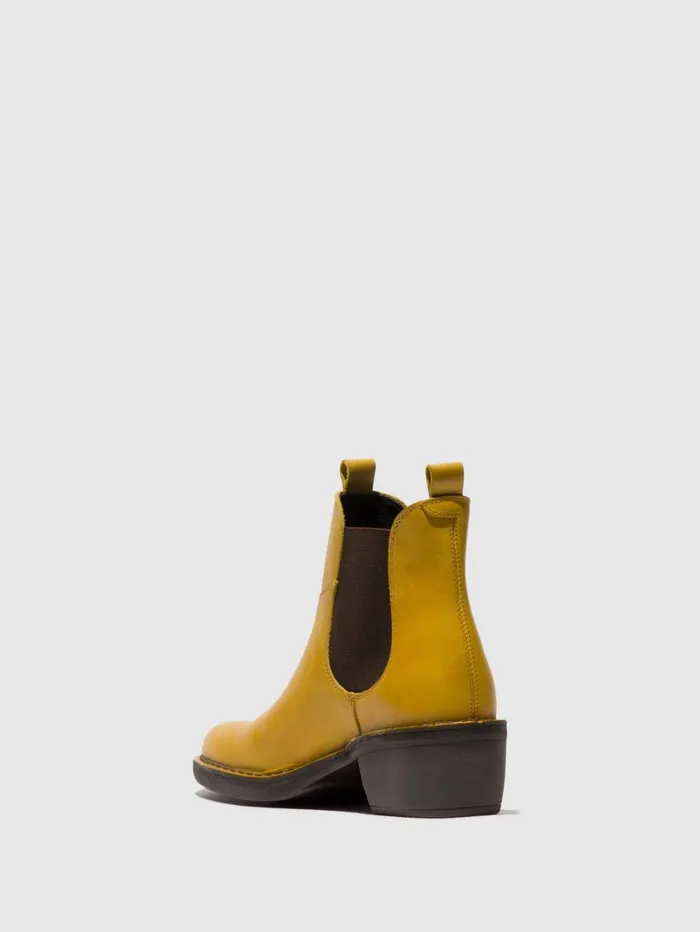 Chelsea Ankle Boots MEME030FLY MUSTARD Women Fly London Ankle Boots