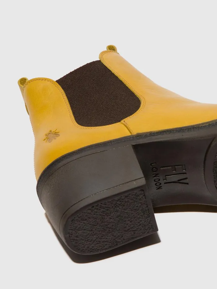 Chelsea Ankle Boots MEME030FLY MUSTARD Women Fly London Ankle Boots