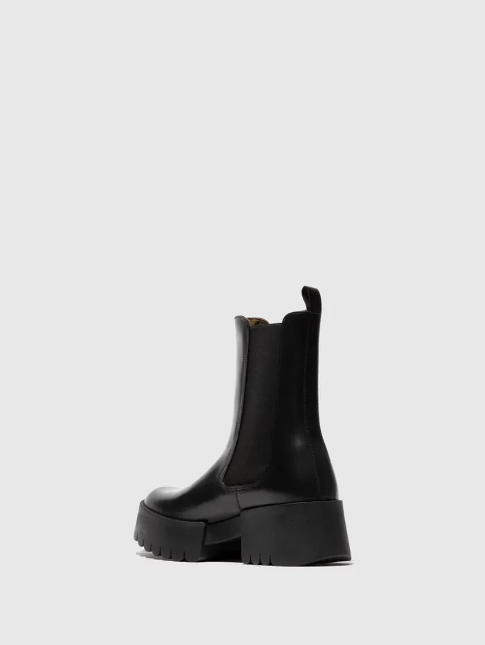 Chelsea Boots EREL007FLY BLACK Women Fly London Boots