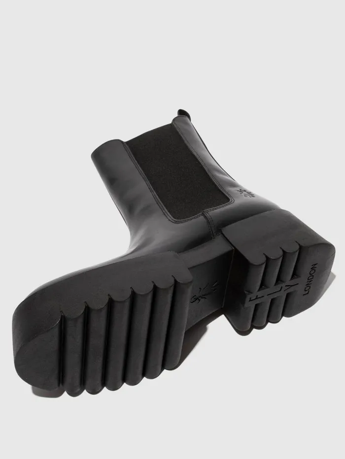 Chelsea Boots EREL007FLY BLACK Women Fly London Boots