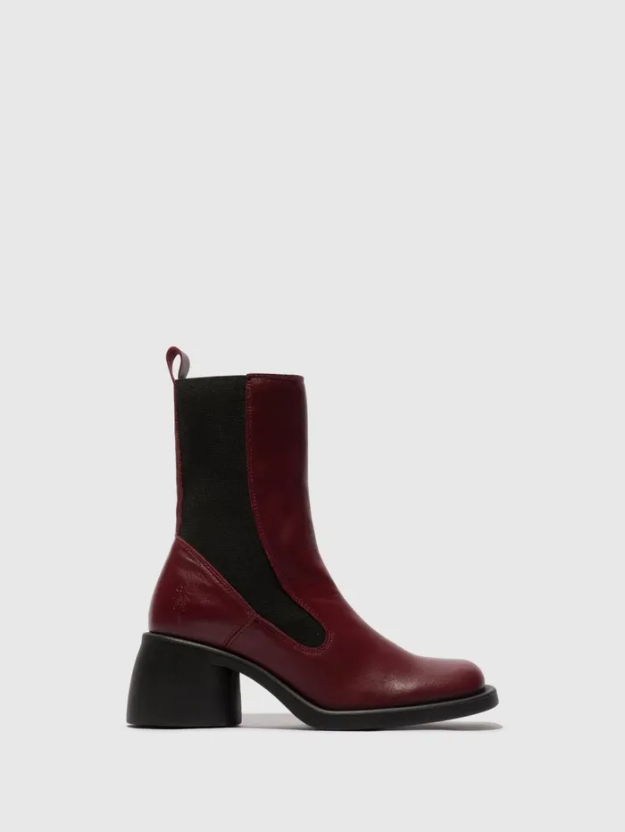 Chelsea Boots HOWI995FLY WINE Women Fly London Boots