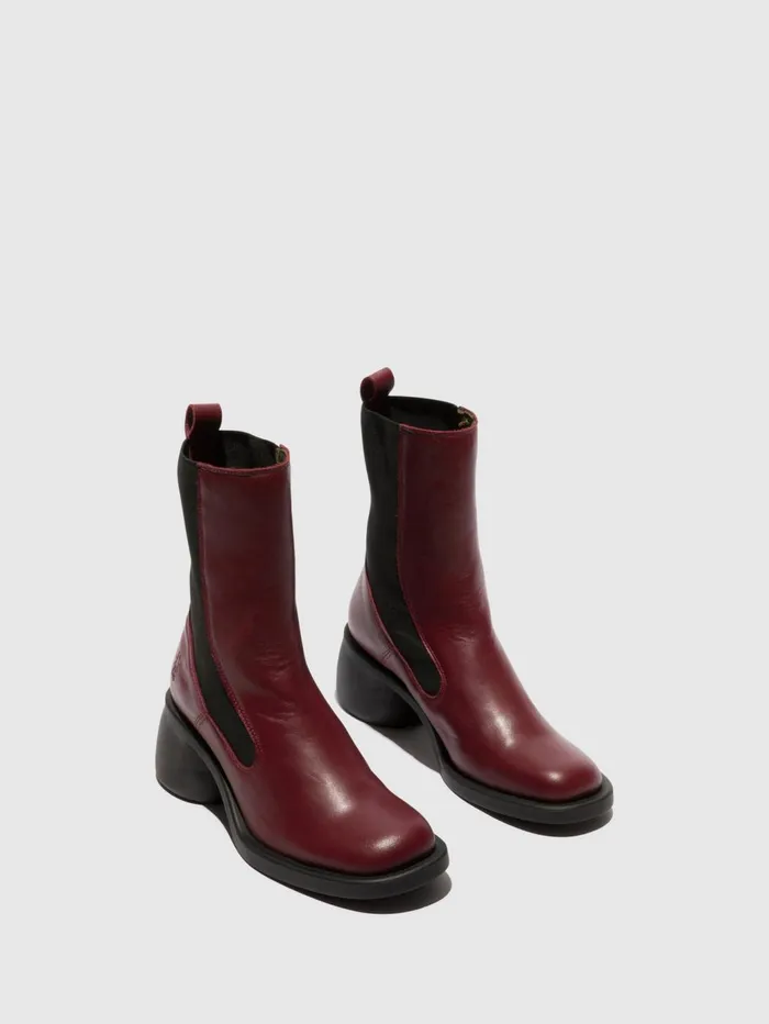 Chelsea Boots HOWI995FLY WINE Women Fly London Boots
