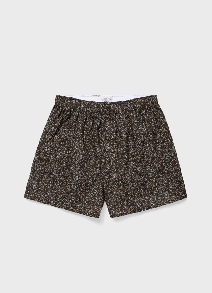 Classic Boxer Shorts In Liberty Fabric Myrtle Floral Men SUNSPEL Boxer Shorts