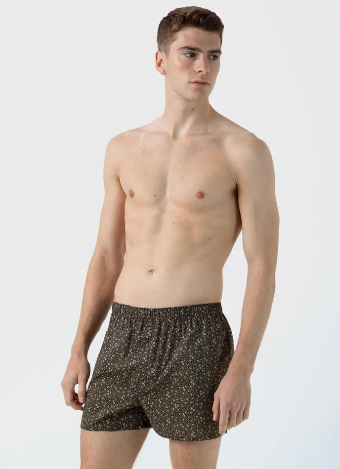 Classic Boxer Shorts In Liberty Fabric Myrtle Floral Men SUNSPEL Boxer Shorts