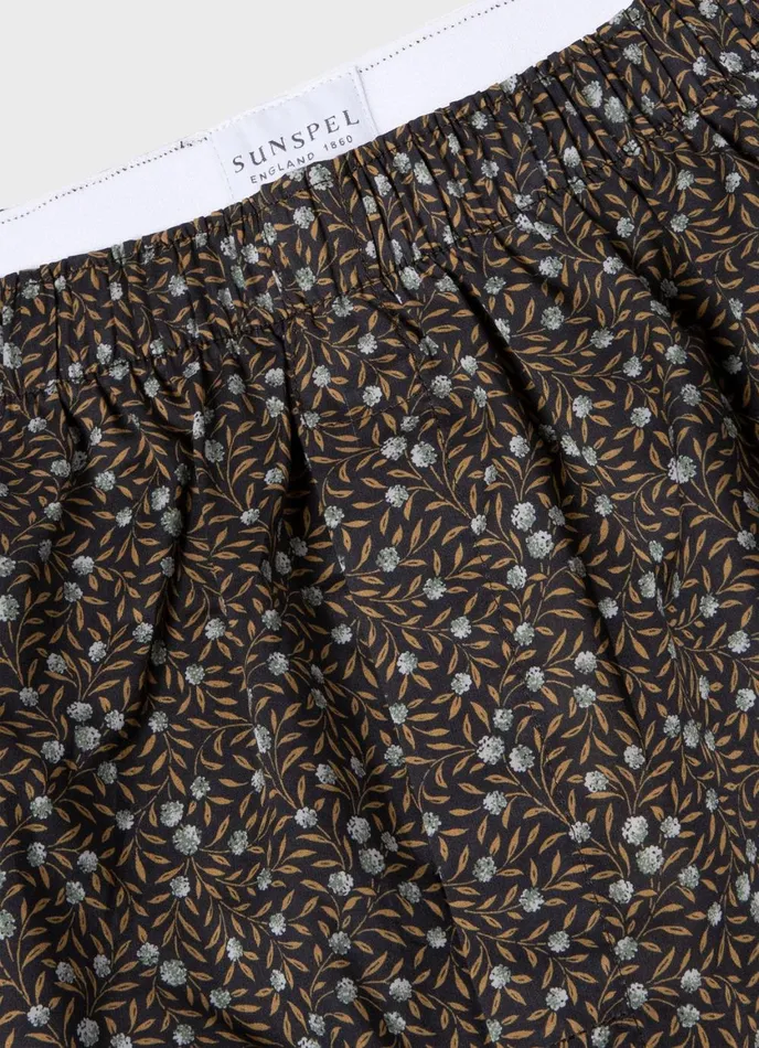 Classic Boxer Shorts In Liberty Fabric Myrtle Floral Men SUNSPEL Boxer Shorts