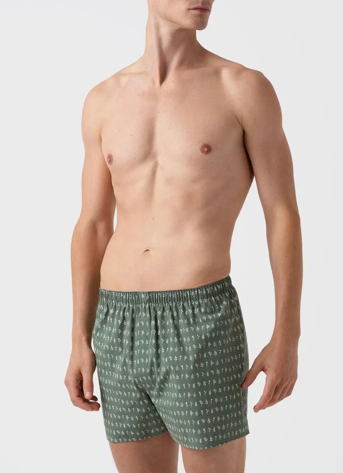 Classic Boxer Shorts Thyme Mini Florals Men SUNSPEL Boxer Shorts