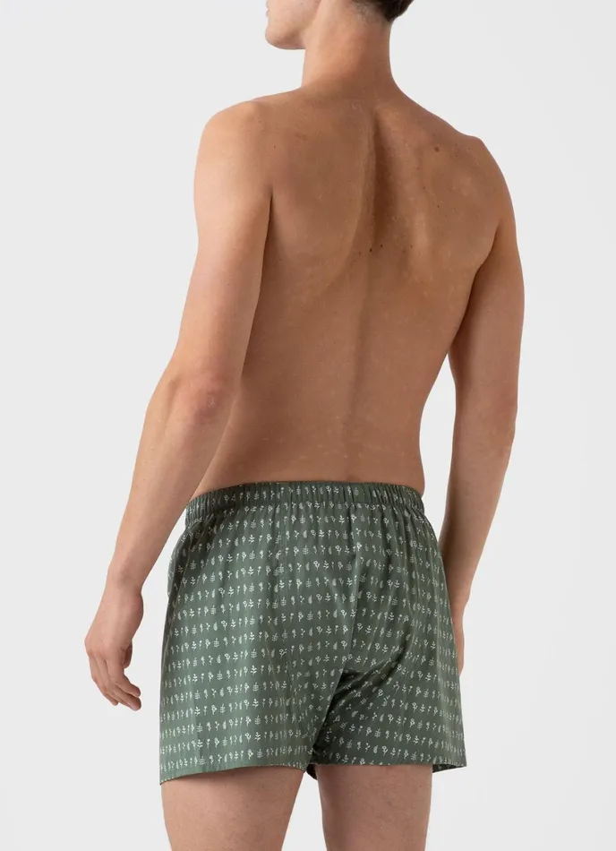 Classic Boxer Shorts Thyme Mini Florals Men SUNSPEL Boxer Shorts