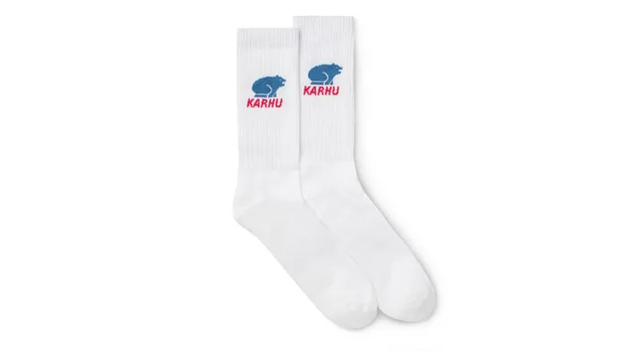 Classic Logo Sock Bright White High Tide Men Karhu Socks