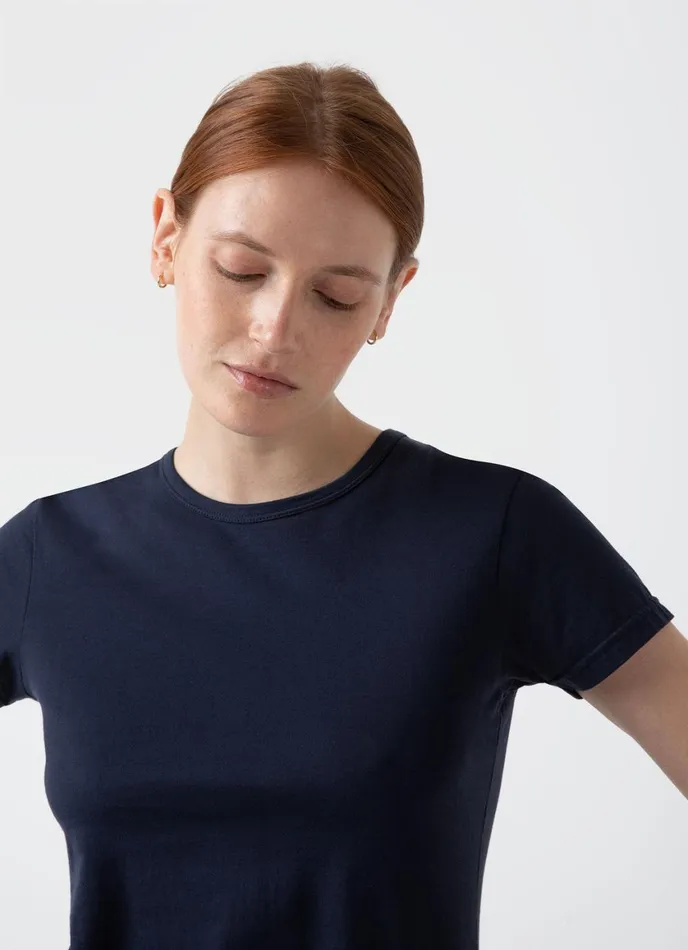 Classic Tshirt Navy Women SUNSPEL Tshirts and Tops