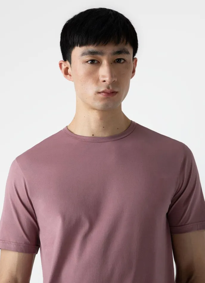 Classic Tshirt Vintage Pink Men SUNSPEL Tshirts