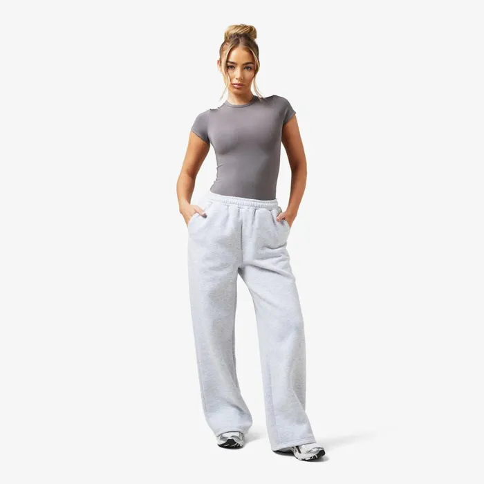 Closure London Core Open Hem Jogger Grey Marl Women Joggers