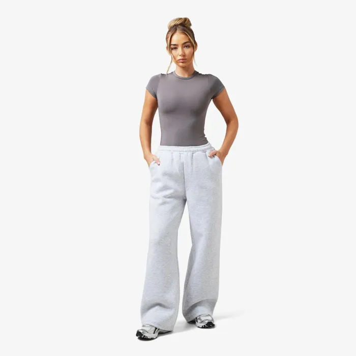 Closure London Core Open Hem Jogger Grey Marl Women Joggers