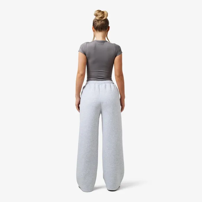 Closure London Core Open Hem Jogger Grey Marl Women Joggers