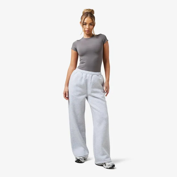 Closure London Core Open Hem Jogger Grey Marl Women Joggers
