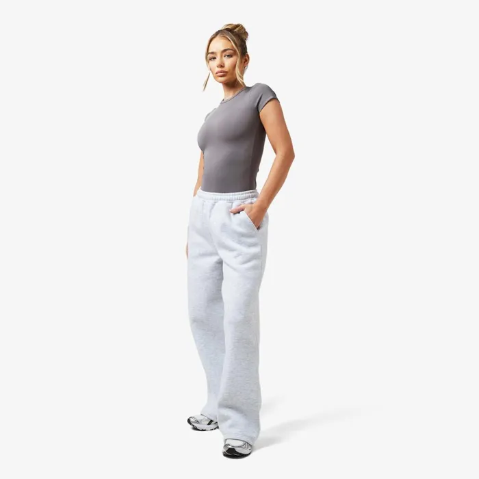 Closure London Core Open Hem Jogger Grey Marl Women Joggers