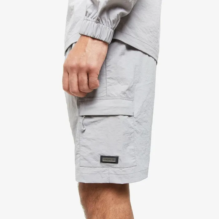 Closure London Crinkle Nylon Short Frost Grey Men Shorts