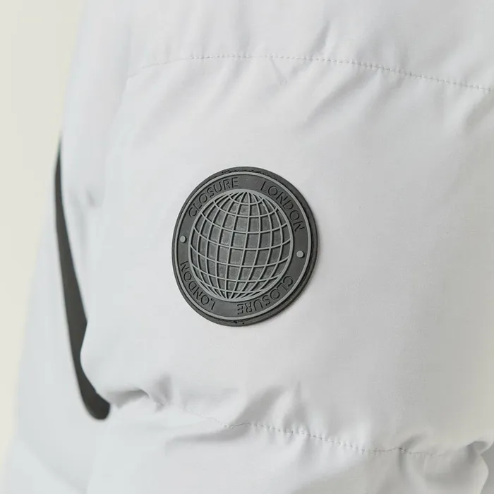 Closure London Expedition Parka Jacket Ice Grey Men Coats and Jackets