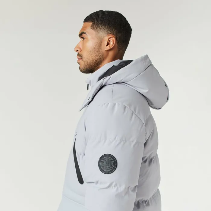 Closure London Expedition Parka Jacket Ice Grey Men Coats and Jackets