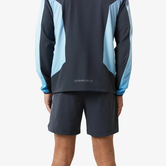 Closure London Ombre Print Windbreaker Jacket Blue Men Coats and Jackets