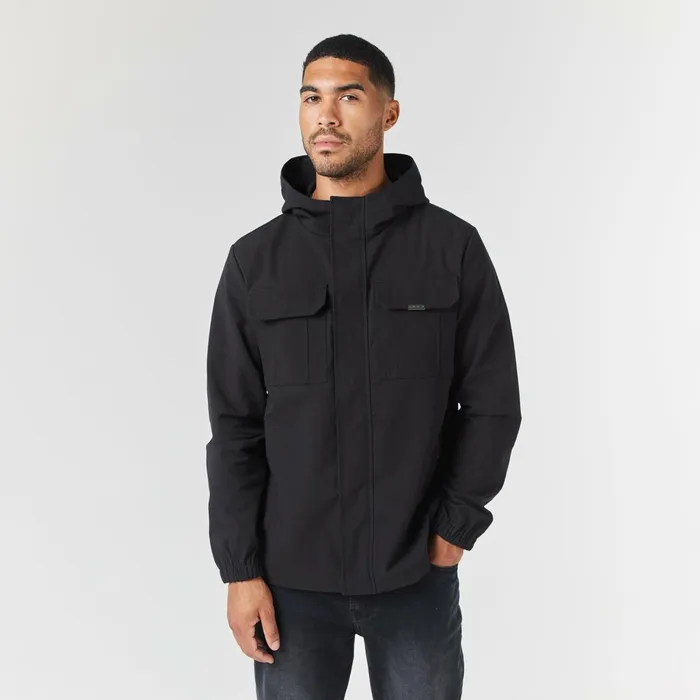 Closure London Premium Ripstop Jacket Black Men Coats and Jackets