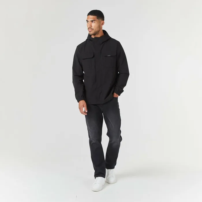 Closure London Premium Ripstop Jacket Black Men Coats and Jackets