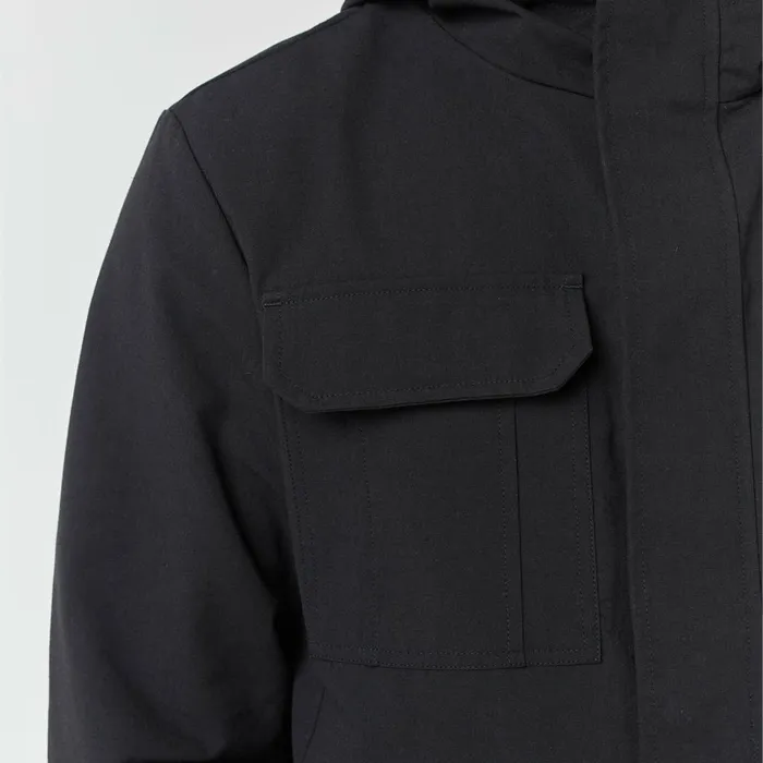 Closure London Premium Ripstop Jacket Black Men Coats and Jackets