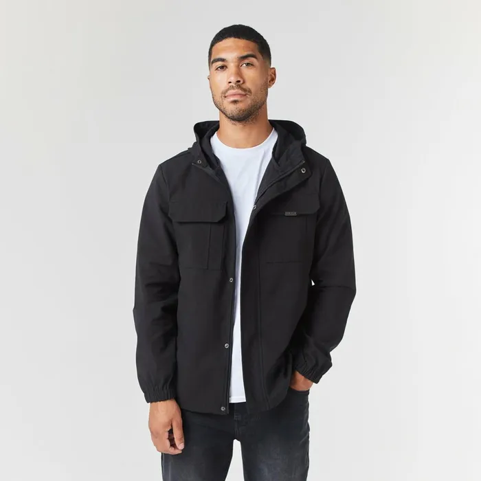Closure London Premium Ripstop Jacket Black Men Coats and Jackets