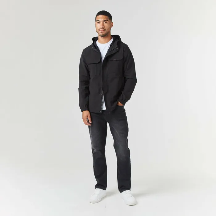Closure London Premium Ripstop Jacket Black Men Coats and Jackets