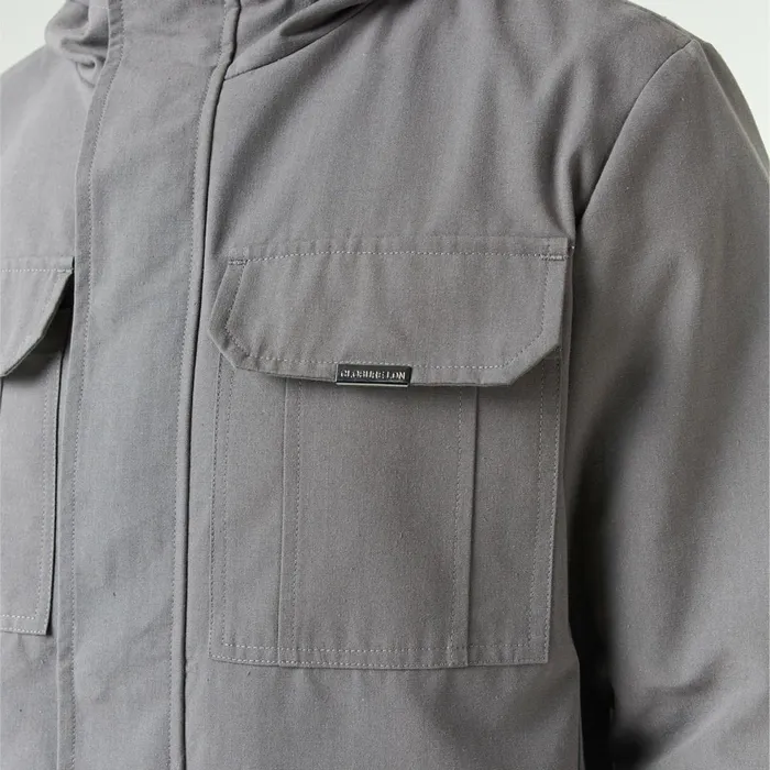 Closure London Premium Ripstop Jacket Charcoal Men Coats and Jackets
