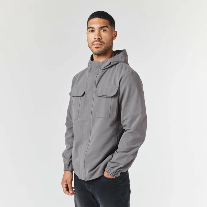 Closure London Premium Ripstop Jacket Charcoal Men Coats and Jackets