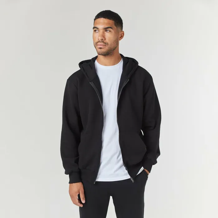 Closure London Relaxed Fit Full Zip Tracksuit Black Men Tracksuits