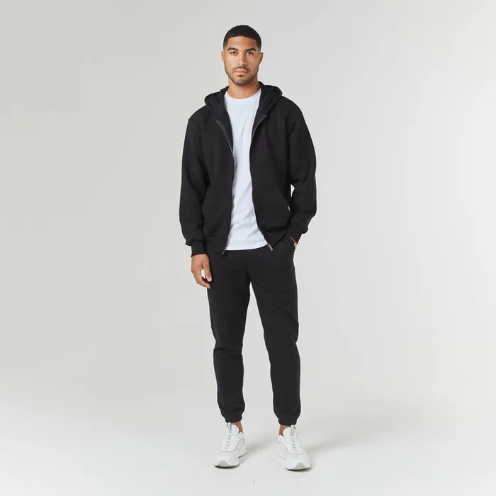 Closure London Relaxed Fit Full Zip Tracksuit Black Men Tracksuits