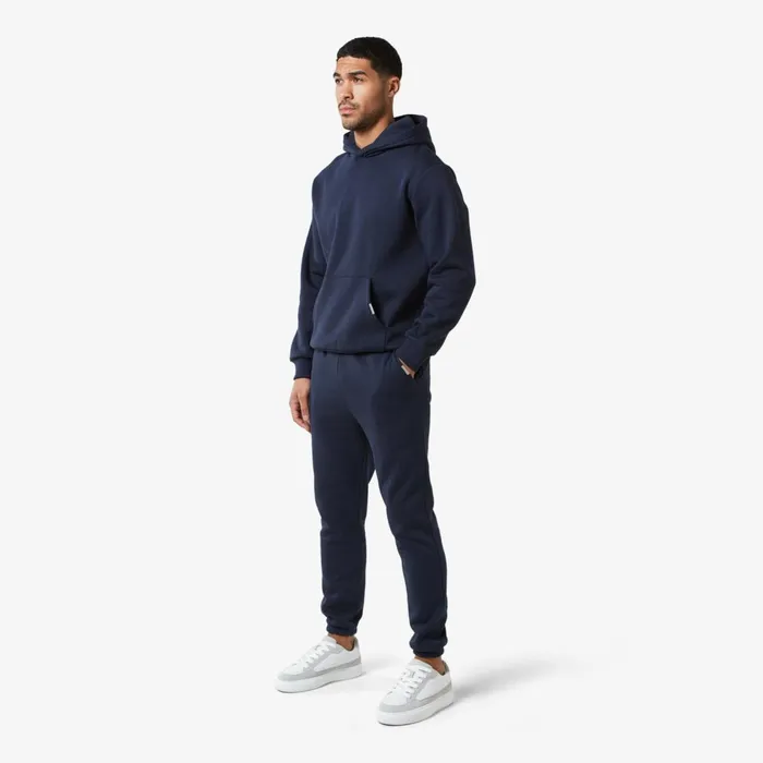 Closure London Relaxed Fit Tracksuit Navy Men Tracksuits