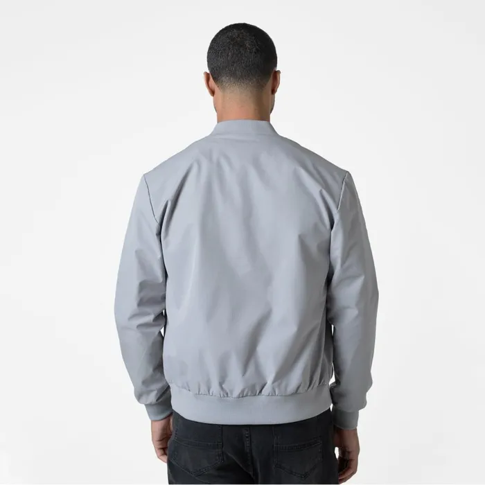Closure London Ripstop Bomber Jacket Frost Grey Men Coats and Jackets