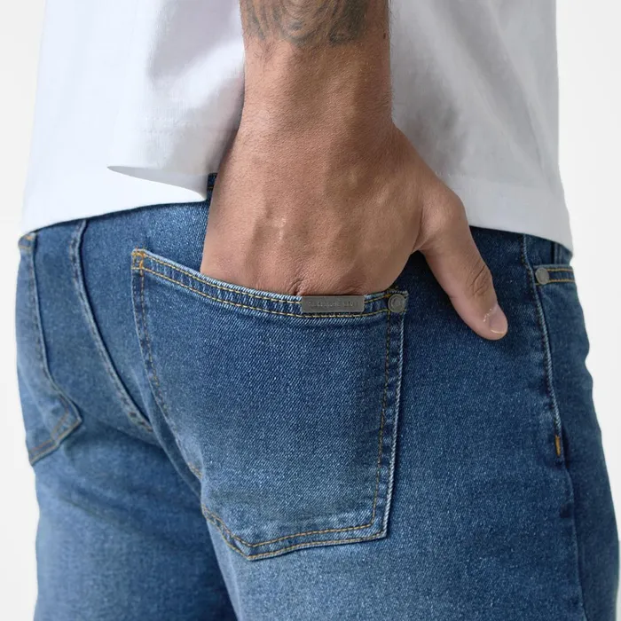Closure London Slim Fit Denim Jean Dark Blue Men Denim