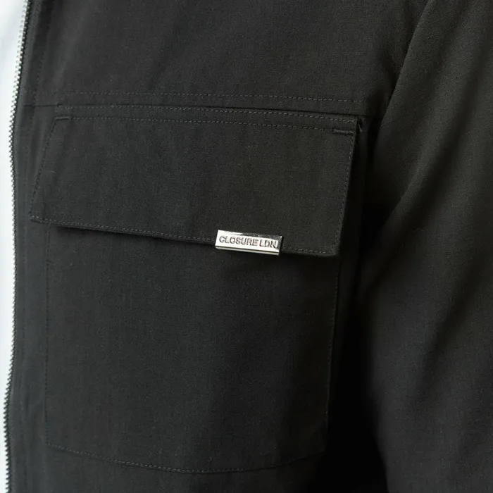 Closure London Smart Utility Cargo Set Black Men Tracksuits