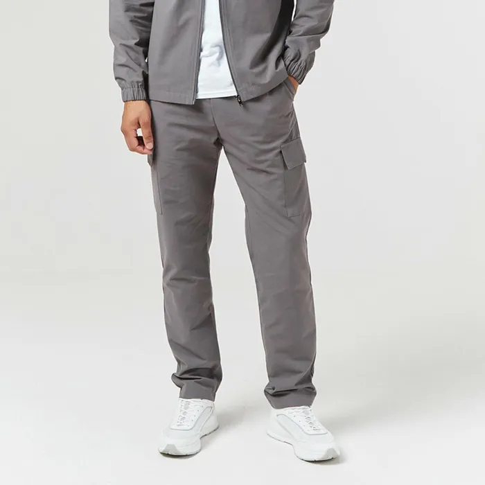 Closure London Smart Utility Open Hem Trouser Charcoal Men Pants