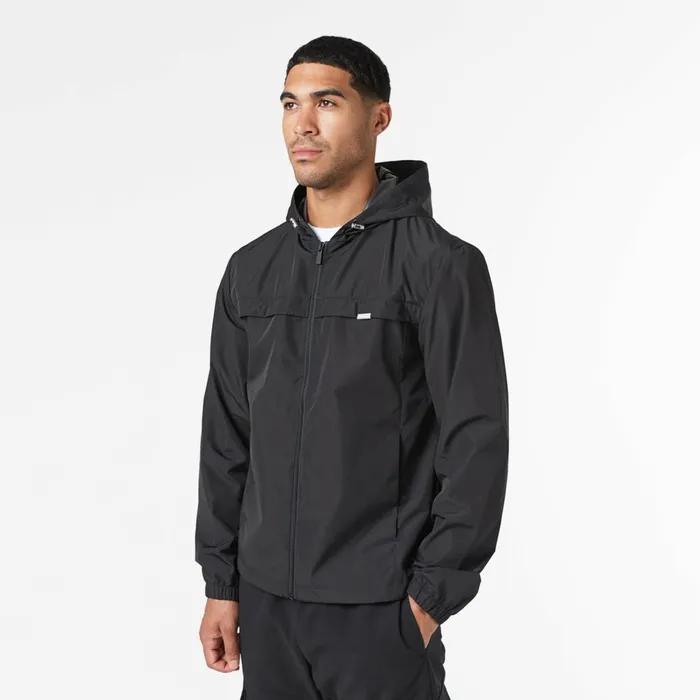 Closure London Smart Windbreaker Black Men Coats and Jackets