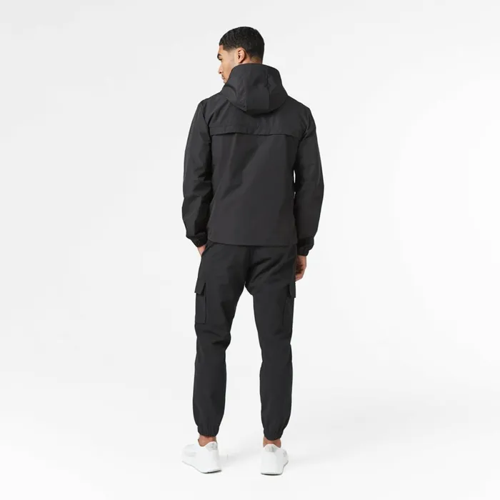 Closure London Smart Windbreaker Black Men Coats and Jackets