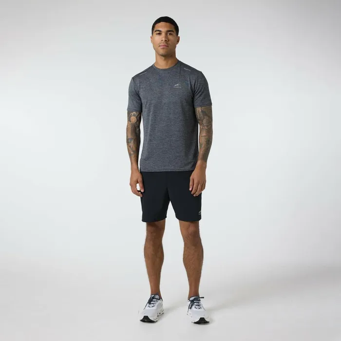 Closure London Space Dye Performance TShirt Charcoal Men TShirts