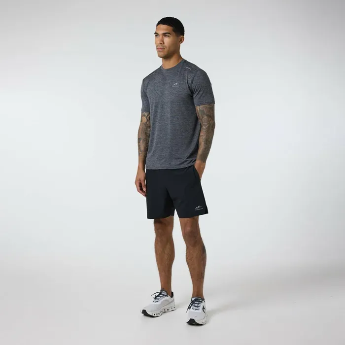 Closure London Space Dye Performance TShirt Charcoal Men TShirts