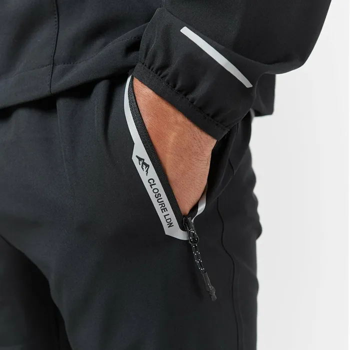 Closure London Tech Pocket Tracksuit Black Men Tracksuits