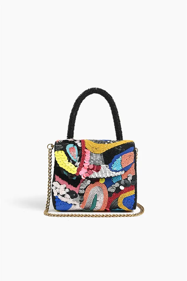 Clutches America and Beyond Women Picasso Bag